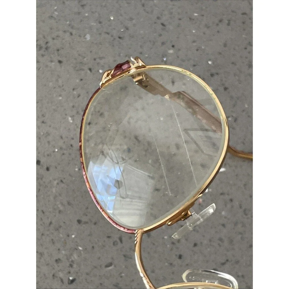 Reflexions Eyeglasses FRAMES ONLY 302 Brown 54-17-130 Full rim gold tortoise